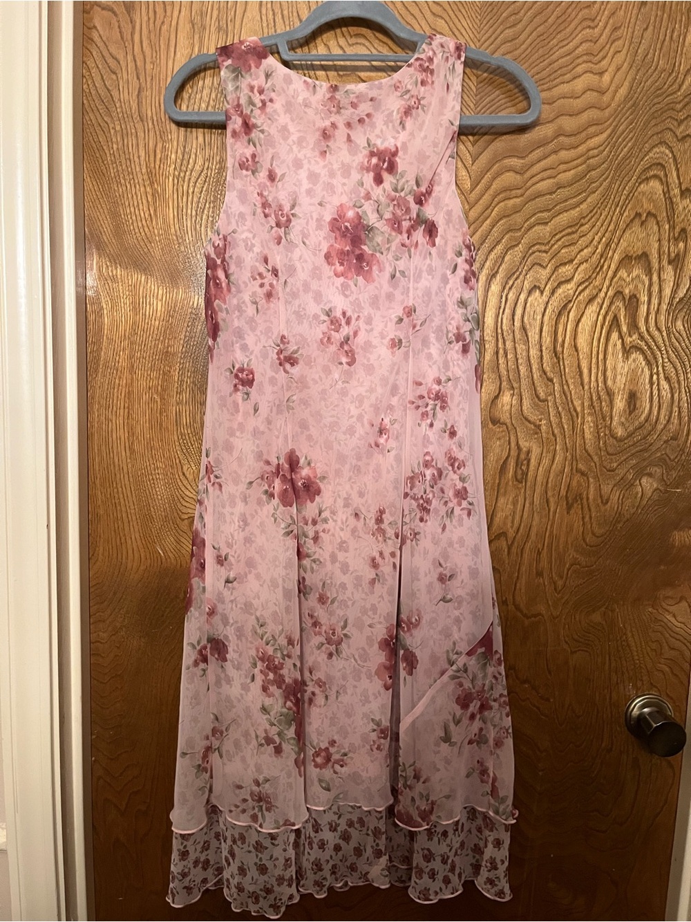 M Rabbit Rabbit Rabbit Women's Pink Floral A-Line Skirt - Picture 4 of 8